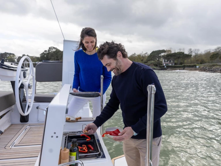 Uthyrning Segelbåt  Dufour med en båtlicens 