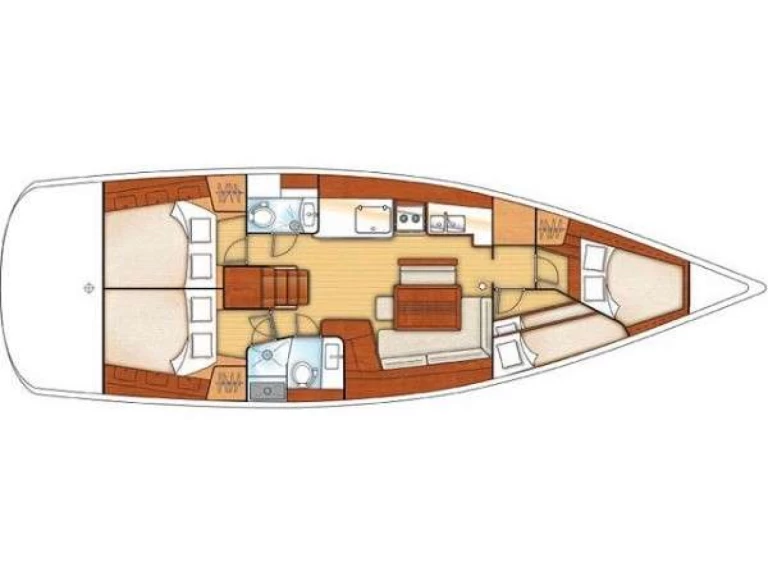 Yacht charter Rhodes (City) billig Oceanis 46