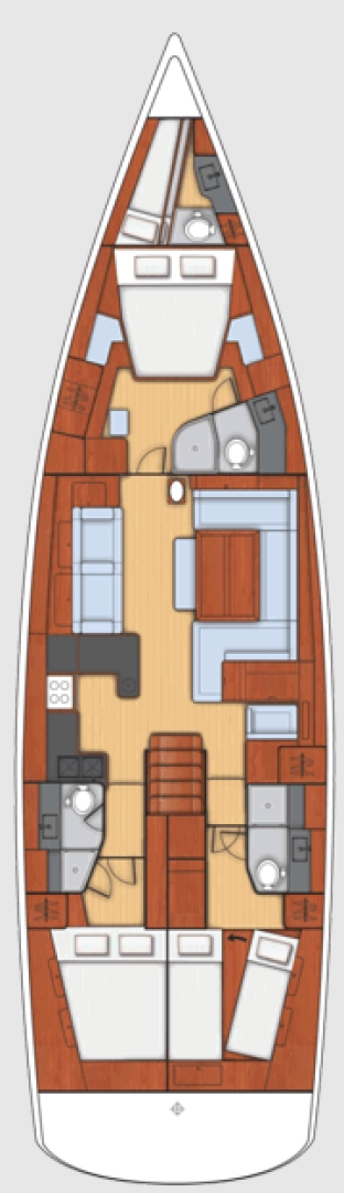 Yacht charter Donji Seget billig Oceanis 60