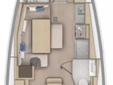 Hyra Segelbåt  med eller utan skeppare Bénéteau Kos  