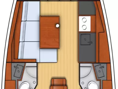 Uthyrning Split  - Bénéteau Oceanis 38.1 av Samboat 