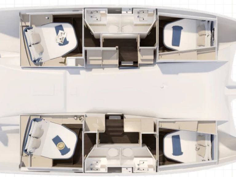 Hyr en Fountaine Pajot Fountaine Pajot FP 41 Quatuor 4 Lavrio 