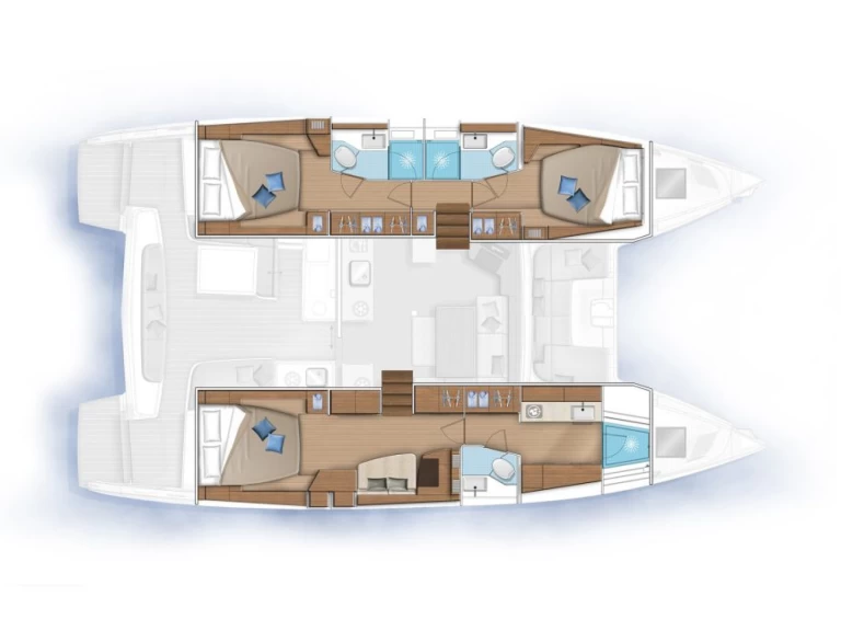Uthyrning Katamaran  i Castellammare del Golfo - Lagoon Lagoon 46