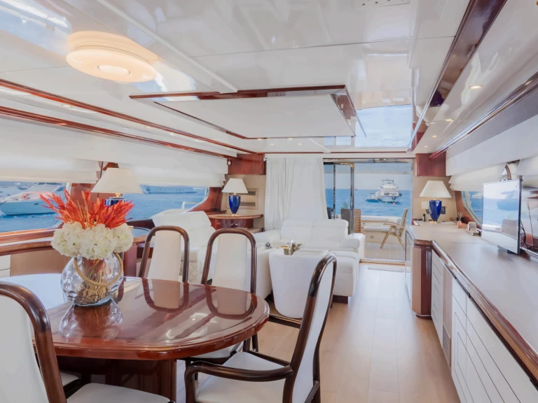 Posillipo 80 charter bareboat eller skeppad i Mykonos (City)