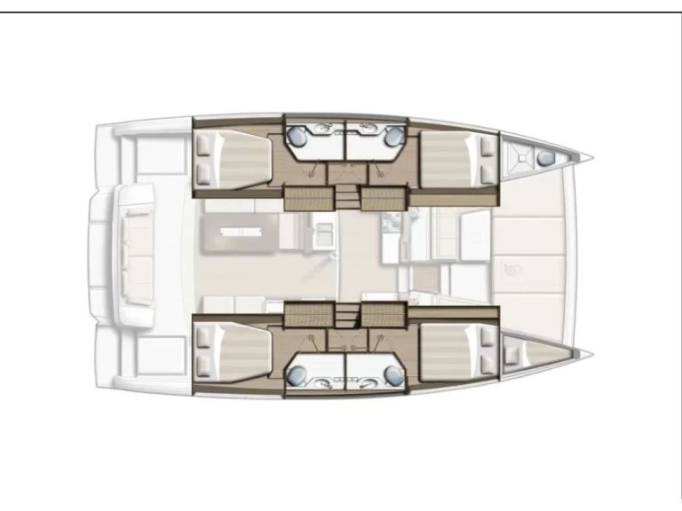 Katamaran  för uthyrning Volos till det bästa priset 
