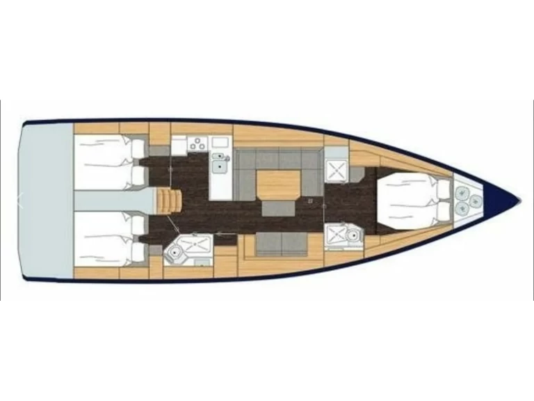 Yacht charter Alimos billig Bavaria C45 3cbs