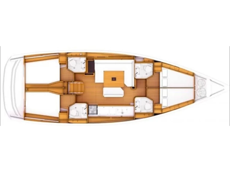 Jeanneau Sun Odyssey 469 charter bareboat eller skeppad i Alimos