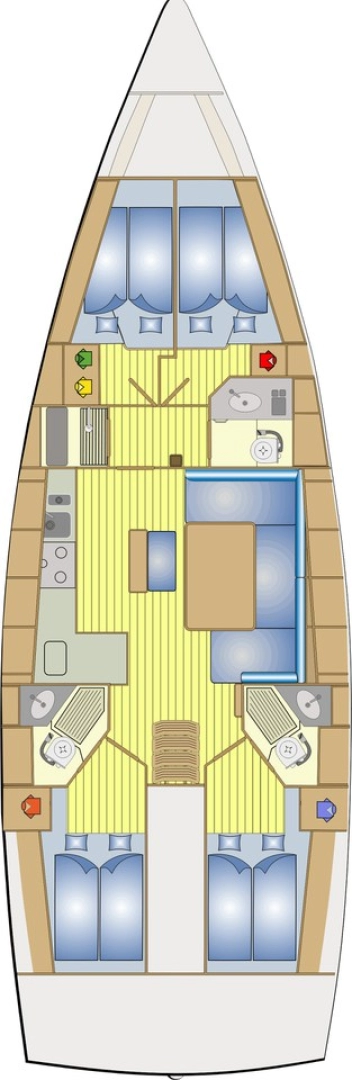 Uthyrning Segelbåt  i Alimos - Bavaria Cruiser 46
