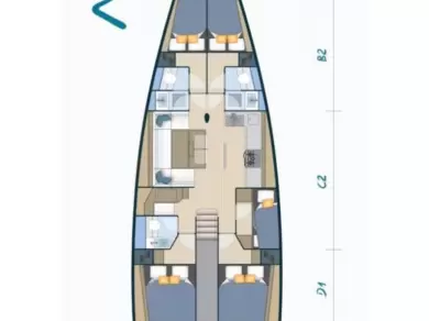 More Boats More 55 charter bareboat eller skeppad i Kaštela
