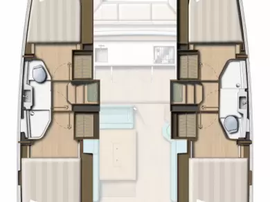 Bali Bali Catsmart charter bareboat eller skeppad i Nidri