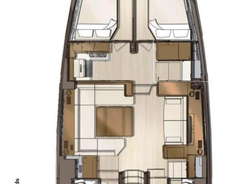 Jeanneau Jeanneau 60 charter bareboat eller skeppad i Alimos