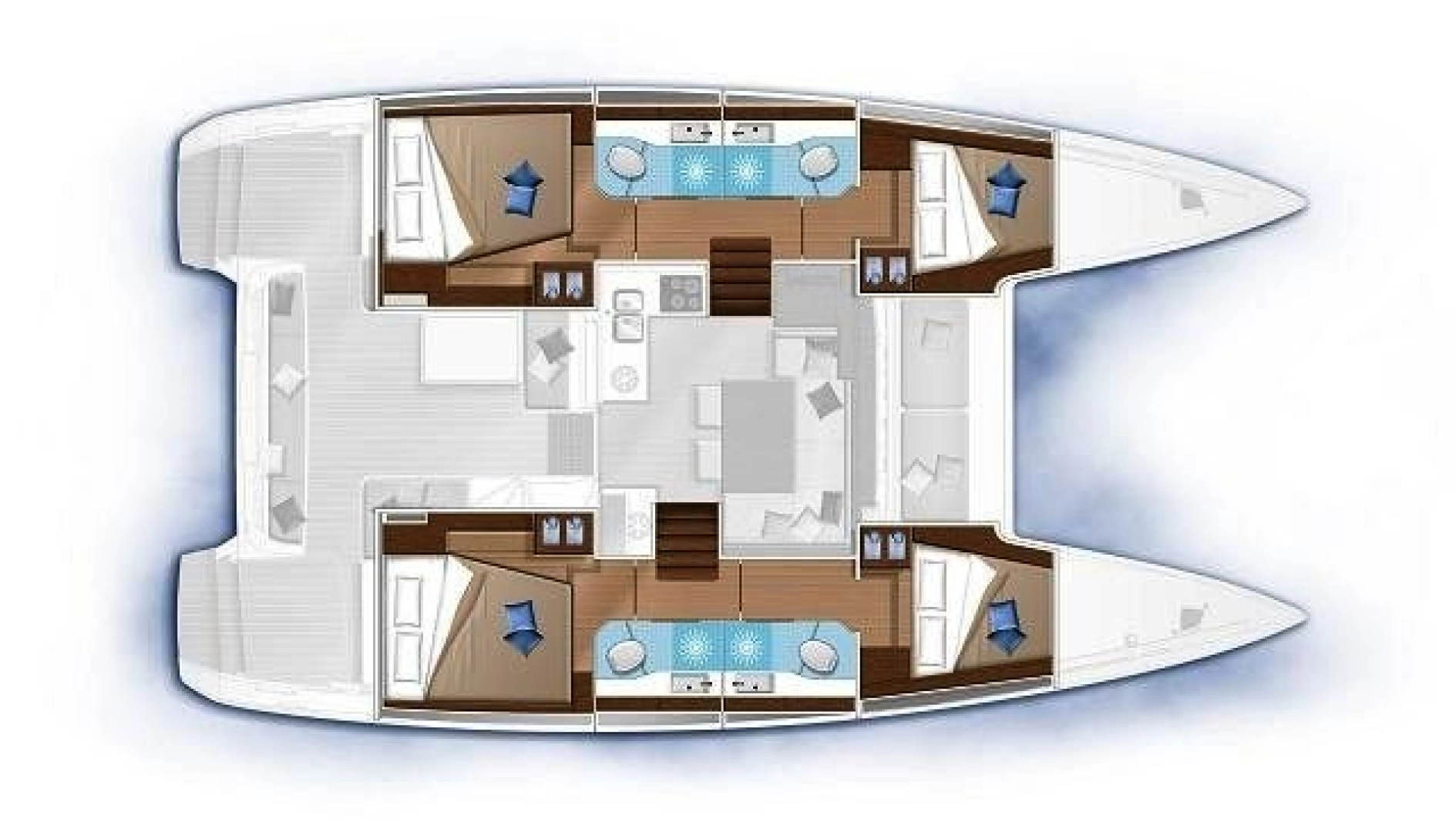 Yacht charter Nidri billig Lagoon 40