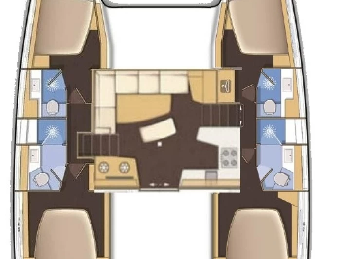 Katamaran  för uthyrning Lefkáda till det bästa priset 