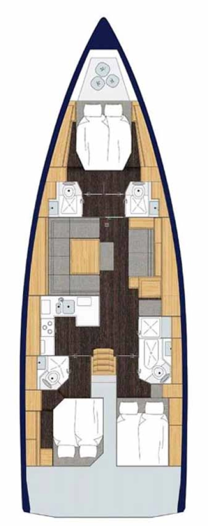 Båtuthyrning Bavaria Bavaria C45 Holiday i Murter-Kornati på Samboat 