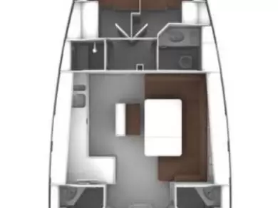 Bavaria Cruiser 46 charter bareboat eller skeppad i Split 