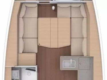 Hyr en Dufour Dufour 390 Trogir  