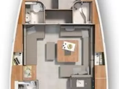 Uthyrning Segelbåt  i Murter-Kornati - Hanse Hanse 455