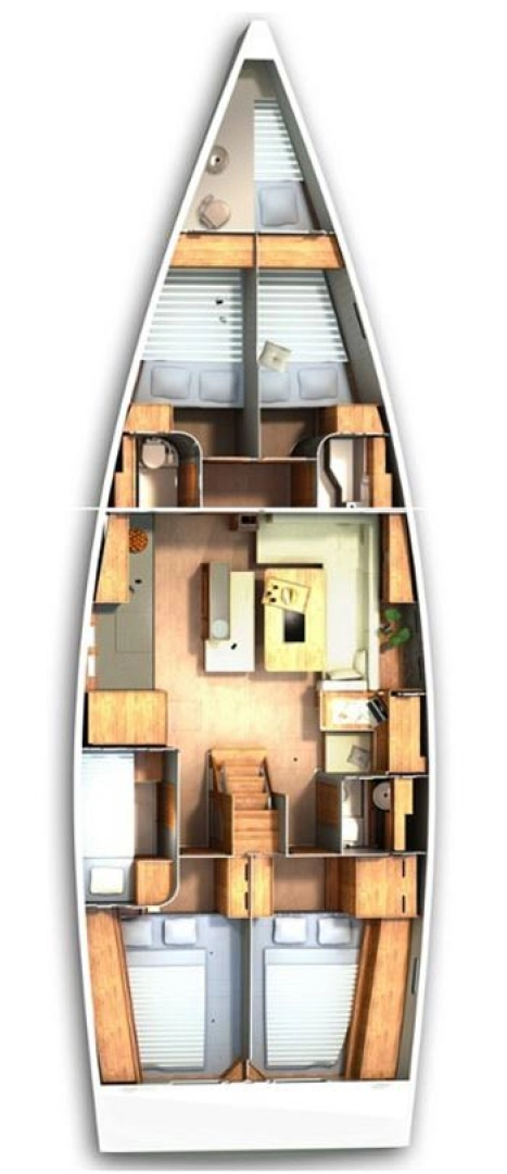 Uthyrning Punat - Hanse Hanse 505 av Samboat 