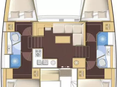 Lagoon Lagoon 39 charter bareboat eller skeppad i Šibenik 