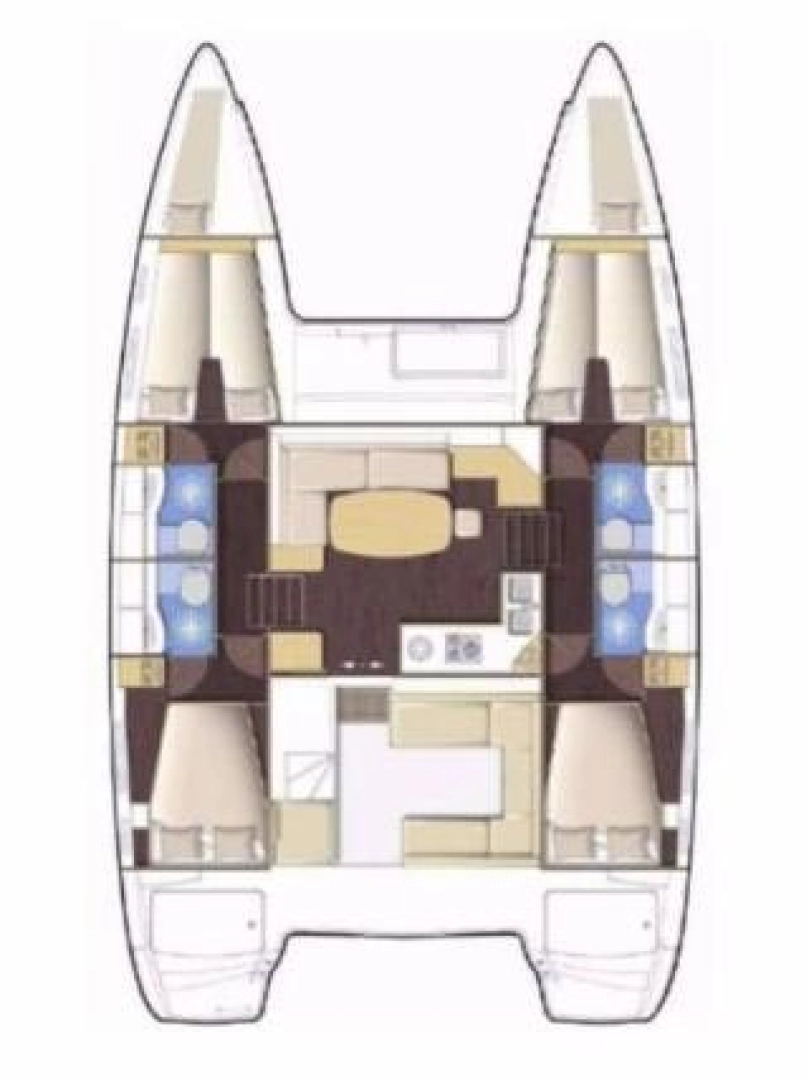Uthyrning Trogir  - Lagoon Lagoon 400 av Samboat 