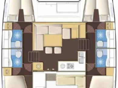 Uthyrning Katamaran  i Šibenik  - Lagoon Lagoon 400 S2