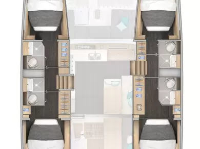 Katamaran  för uthyrning Šibenik  till det bästa priset 