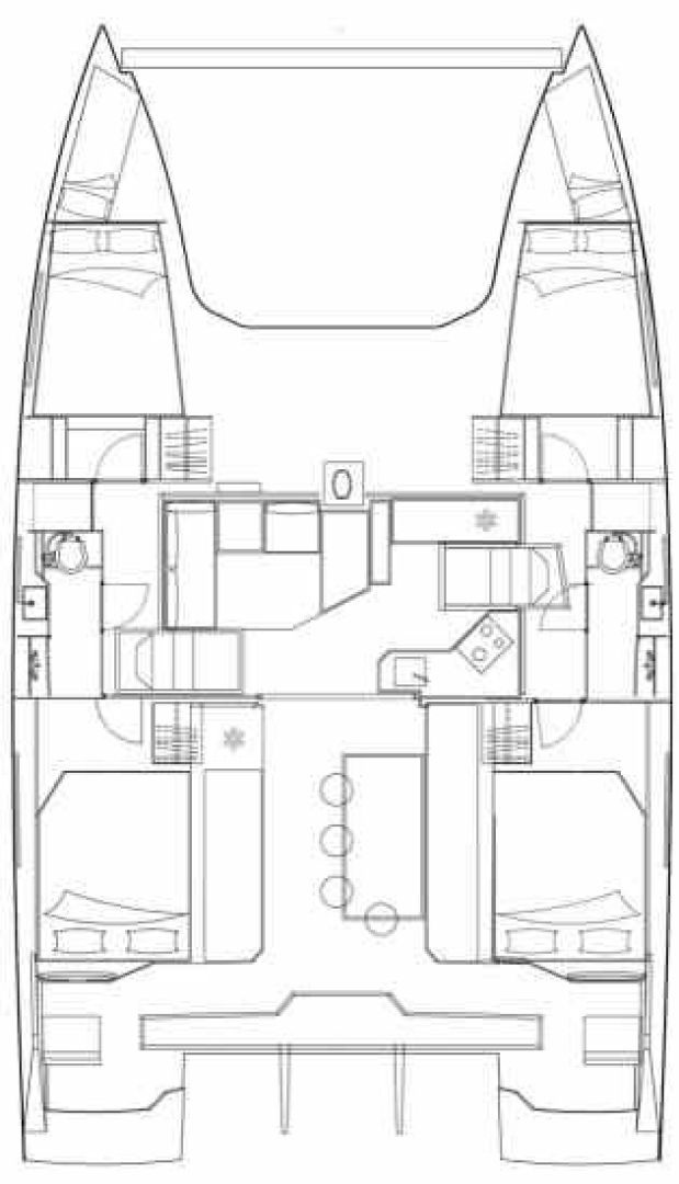 Nautitech Nautitech 40 charter bareboat eller skeppad i Tropea
