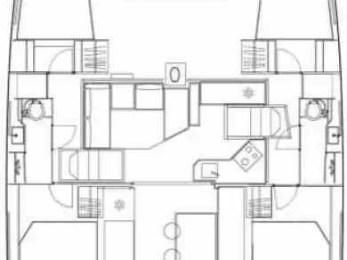 Nautitech Nautitech 40 charter bareboat eller skeppad i Tropea