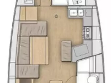 Hyra Segelbåt  med eller utan skeppare Bénéteau Biograd Na Moru 