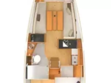 Jeanneau Sun Odyssey 349 charter bareboat eller skeppad i Golfo Aranci