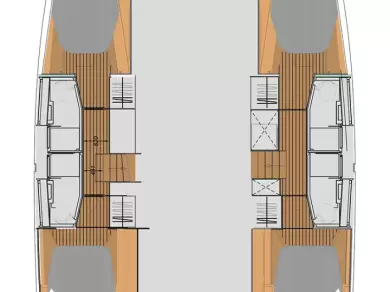 Hyr en Fountaine Pajot Elba 45 Road Town 