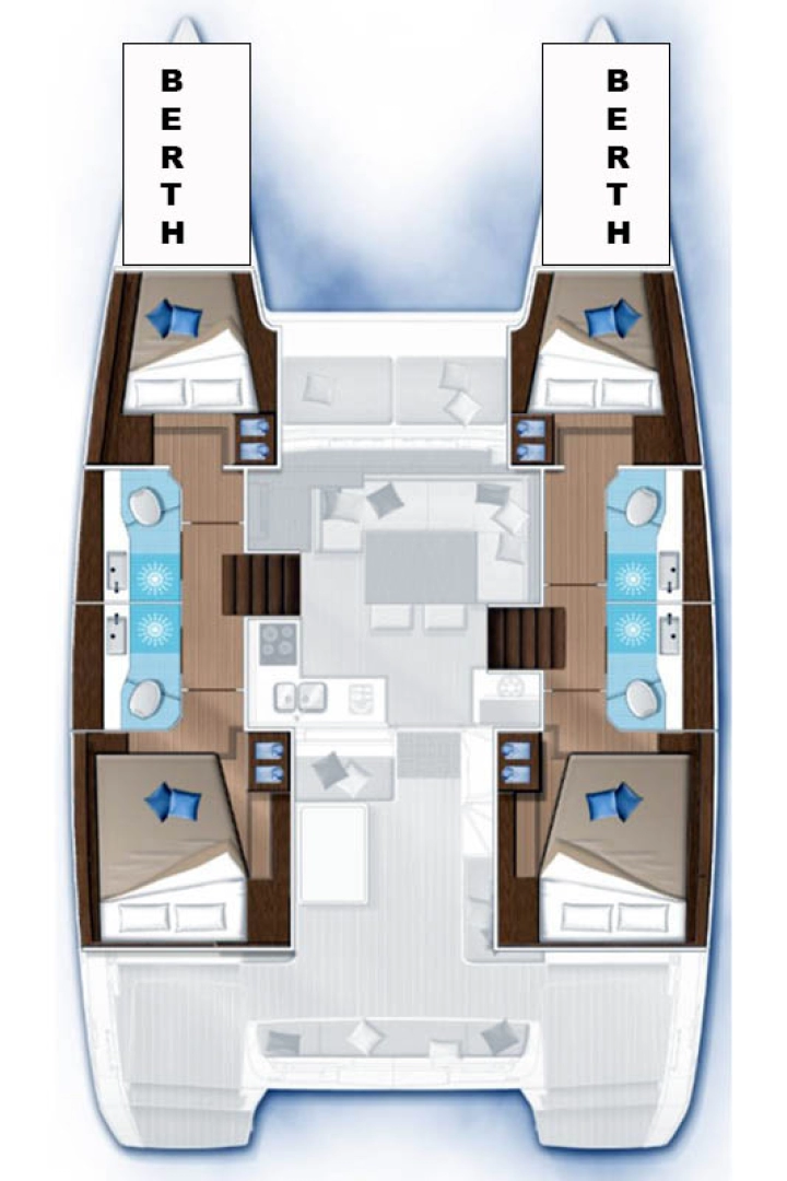 Yacht charter Donji Seget billig Lagoon 40