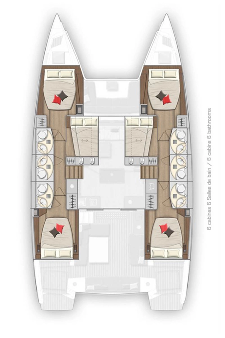 Yacht charter Road Town billig Lagoon 50