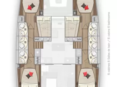 Yacht charter Road Town billig Lagoon 50