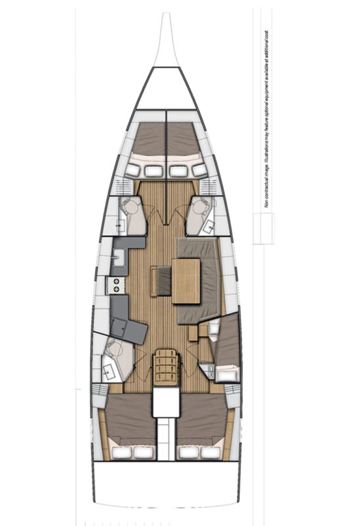 Yacht charter Donji Seget billig Oceanis 46.1