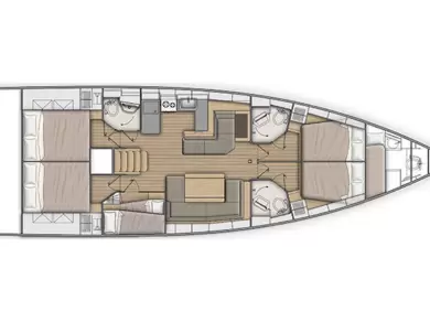 Hyr en Bénéteau Oceanis 51.1 Marmaris 