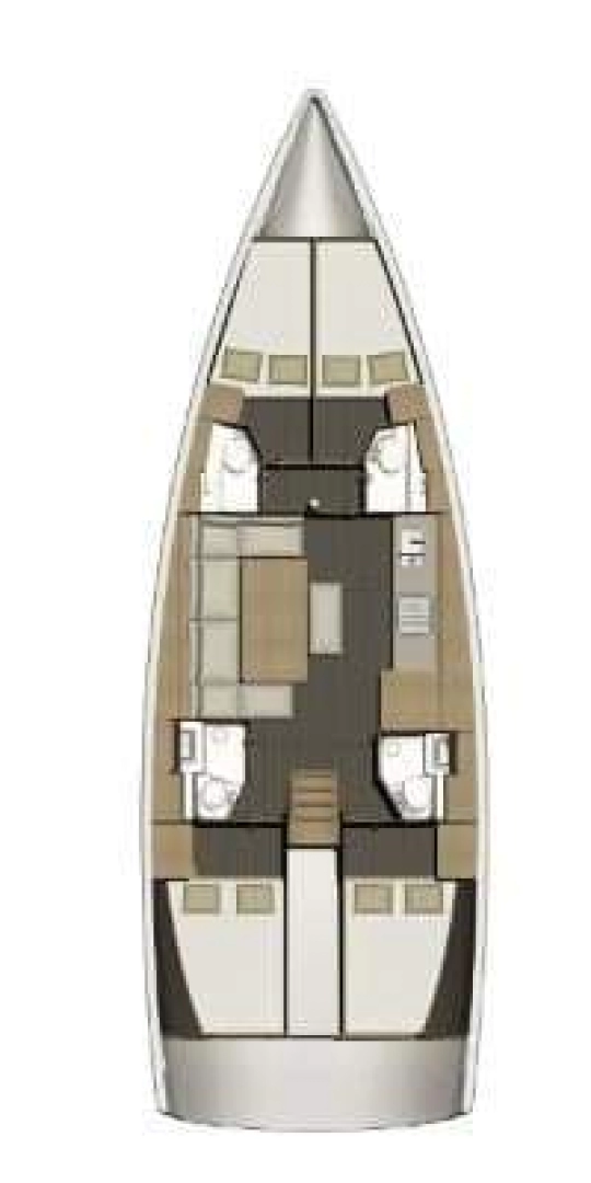 Dufour Dufour 460 Grand Large charter bareboat eller skeppad i Biograd Na Moru