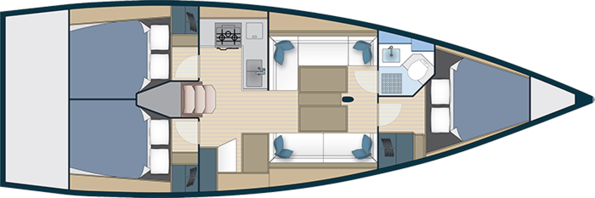 Uthyrning Segelbåt  i Biograd Na Moru - More Boats More 40