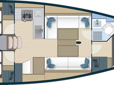 Uthyrning Segelbåt  i Biograd Na Moru - More Boats More 40