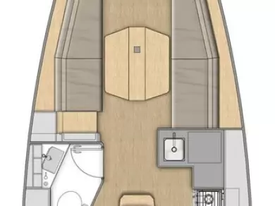Bénéteau Oceanis 34.1 charter bareboat eller skeppad i Pirovac