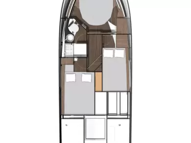 Hyr en Jeanneau Merry Fisher 1095 Fly Pula  