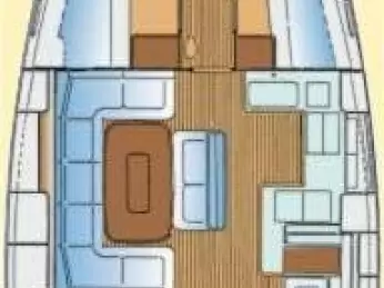 Hyra Segelbåt  med eller utan skeppare Bavaria Anzio 