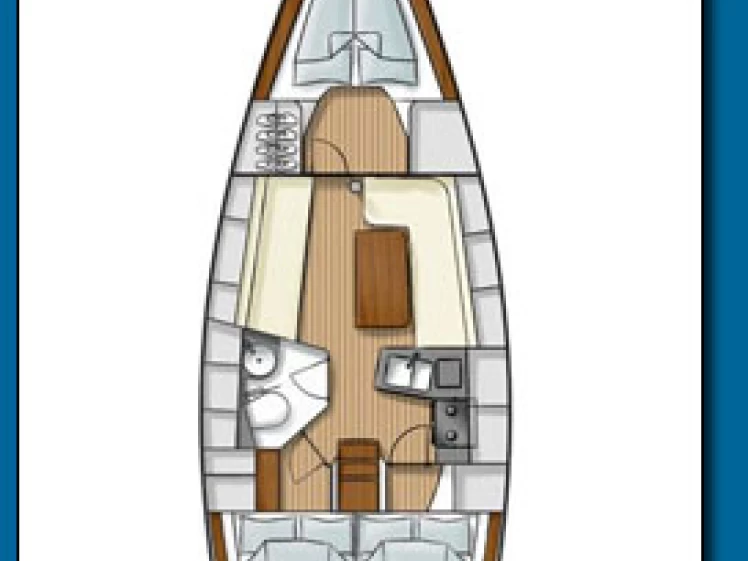 Hyr en Hanse Hanse 341 Anzio 