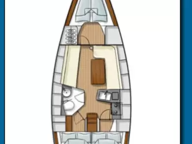Hyr en Hanse Hanse 341 Anzio 