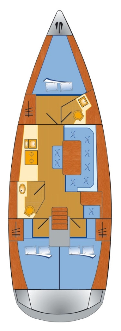 Yacht charter Pula  billig Cruiser 41