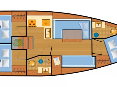Uthyrning Biograd Na Moru - Jeanneau Sun Odyssey 380 av Samboat 