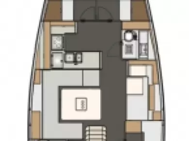 Elan Impression 50 charter bareboat eller skeppad i Biograd Na Moru