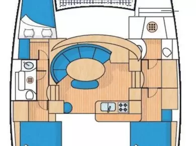 Hyra Katamaran  med eller utan skeppare Lagoon Biograd Na Moru 