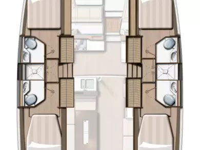 Yacht charter Biograd Na Moru billig Bali 4.2