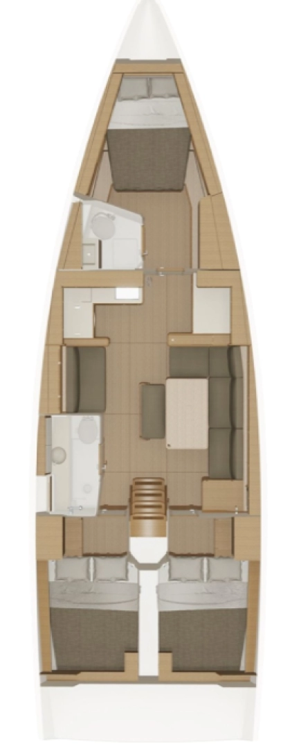 Yacht charter Šibenik  billig Dufour 430